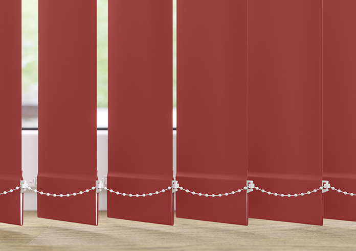 Trinity (Blackout), Garnet - Vertical Blind - Image 4